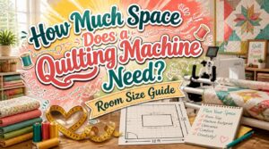How Much Space Does a Quilting Machine Need? Room Size Guide 26 how much space does a quilting machine need