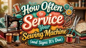 how often service sewing machine how often service sewing machine