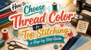 how to choose thread color for top stitching how to choose thread color for top stitching