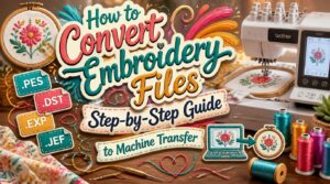 How to Convert Embroidery Files: Step-by-Step Guide to Machine Transfer 2 how to convert embroidery files