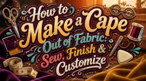 how to make a cape out of fabric how to make a cape out of fabric
