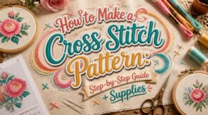 how to make a cross stitch pattern how to make a cross stitch pattern