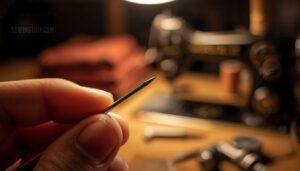inspect needle condition inspect needle condition