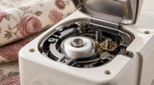 jam-resistant bobbin system jam-resistant bobbin system