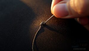 knot the thread securely knot the thread securely