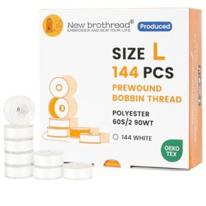 Top 9 Bobbins for Embroidery: Best Picks, Types & Buying Tips 7 New brothread 144pcs Type L B07VB24DGY
