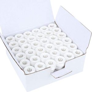 Top 9 Bobbins for Embroidery: Best Picks, Types & Buying Tips 2 New Brothread 144pcs White 60S/2(90WT) B0785Q1VYP