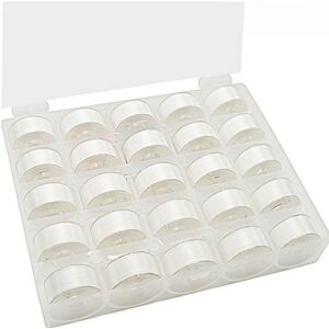 Top 9 Bobbins for Embroidery: Best Picks, Types & Buying Tips 4 New brothread 25pcs White 70D/2 B077YZQDCF