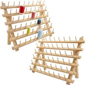 8 Best Thread Storage Boxes for Quilting: Organize & Protect 8 New brothread 2X60 Spools Wooden B07S6TJ8SC