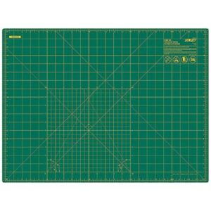 How to Use a Rotary Cutter With a Quilting Ruler: Step-by-Step Guide 2 Olfa 18" x 24" Cutting B07V6RZQC7