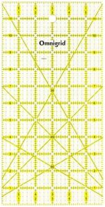 How to Use a Rotary Cutter With a Quilting Ruler: Step-by-Step Guide 4 Omnigrid 6" x 12" Rectangle B001BDEOWK