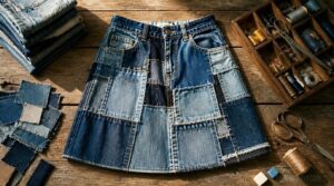 patchwork denim skirts patchwork denim skirts
