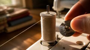 prevent spool notch catching prevent spool notch catching