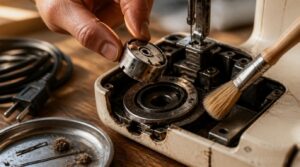 remove bobbin and needle remove bobbin and needle