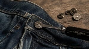 remove buttons with a screwdriver remove buttons with a screwdriver