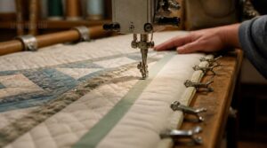secure the quilt edges secure the quilt edges