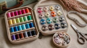 separate bobbins from spools separate bobbins from spools