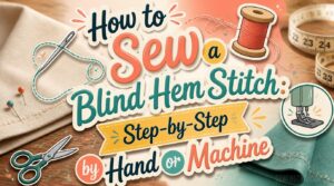 sew a blind hem stitch sew a blind hem stitch