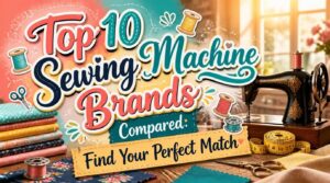 Top 10 Sewing Machine Brands Compared: Find Your Perfect Match 15 sewing machine brands