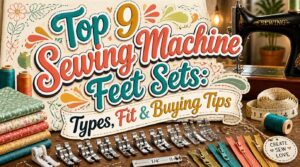 Top 9 Sewing Machine Feet Sets: Types, Fit & Buying Tips 8 sewing machine feet