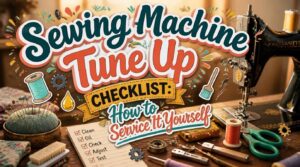 Sewing Machine Tune Up Checklist: How to Service It Yourself 11 sewing machine tune up checklist