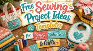 Free Sewing Project Ideas & Templates for Bags, Baby Gear & Gifts 1 sewing project ideas templates