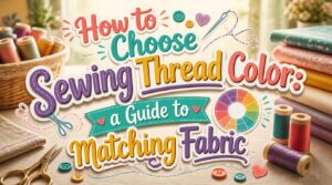 How to Choose Sewing Thread Color: a Guide to Matching Fabric 2 sewing thread color choices