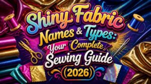 shiny fabric names types shiny fabric names types