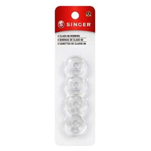 Best Bobbins for Costume Making: a Buyer's Guide by Machine Type 4 SINGER Bobbins Class 66 Transparent B000OP62P8