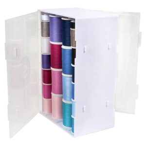 10 Best Thread Storage Boxes for Craft Rooms in 2026 5 Singer Double Sided Thread Spool Organizer B0CSF2SPR6