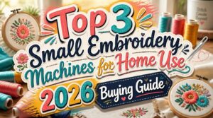 Top 3 Small Embroidery Machines for Home Use: 2026 Buying Guide 15 small embroidery machines