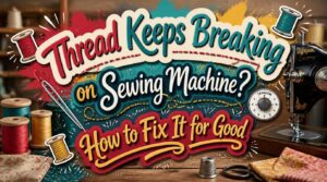 Thread Keeps Breaking on Sewing Machine? How to Fix It for Good 1 thread keeps breaking on sewing machine