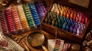 thread storage and color matching thread storage and color matching
