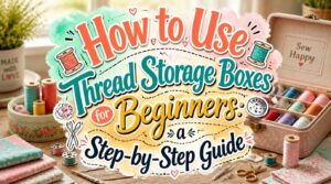 How to Use Thread Storage Boxes for Beginners: a Step-by-Step Guide 1 thread storage boxes for beginners
