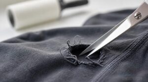 trim loose threads trim loose threads