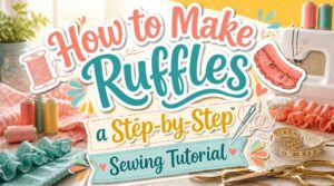 tutorialshow to make ruffles tutorialshow to make ruffles