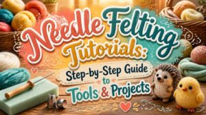 tutorialsneedle felting tutorialsneedle felting