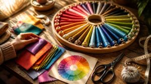 using color theory for sewing thread choices using color theory for sewing thread choices