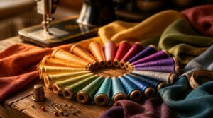 using color theory for thread choices using color theory for thread choices