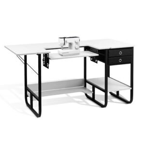 10 Best Sewing Tables of 2026: Reviews, Features & Buying Tips 8 Vividwood Foldable Sewing Machine Table, B0DQC168HJ