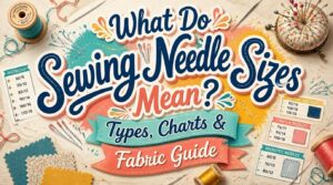 What Do Sewing Needle Sizes Mean? Types, Charts & Fabric Guide 2 what do sewing needle sizes mean