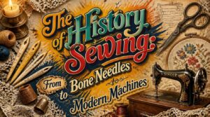 The History of Sewing: From Bone Needles to Modern Machines 3 what is the history of sewing