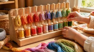 wooden thread racks wooden thread racks