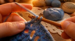 yarn over once yarn over once